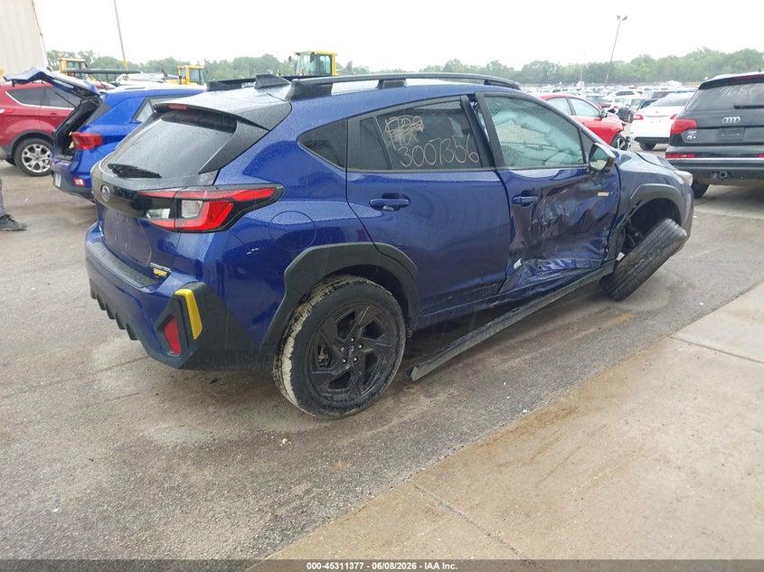 Vin: 4s4guhf62r3826482, lot: 45809303, subaru crosstrek sport 20244