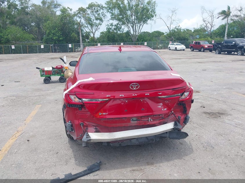 VIN 4T1DAACK5SU107683 2025 TOYOTA CAMRY LE