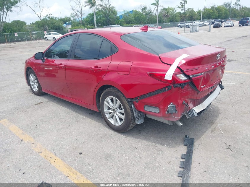 VIN 4T1DAACK5SU107683 2025 TOYOTA CAMRY LE