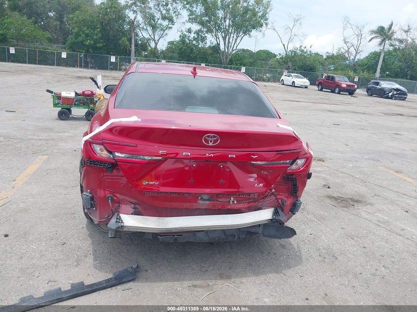 VIN 4T1DAACK5SU107683 2025 TOYOTA CAMRY LE