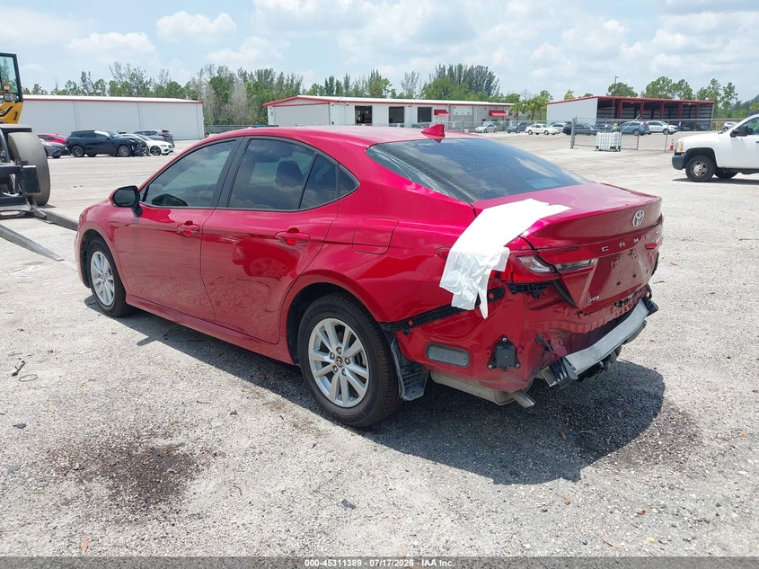 Vin: 4t1daack5su107683, lot: 45809315, toyota camry le 20253