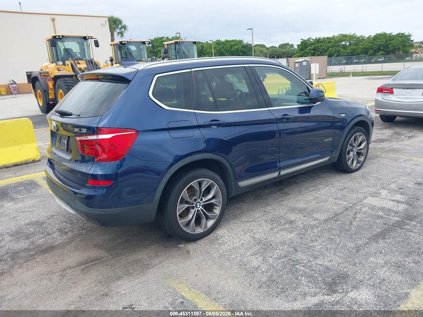 Vin: 5uxwz7c32h0x42683, lot: 45809323, bmw x3 sdrive28i 20174
