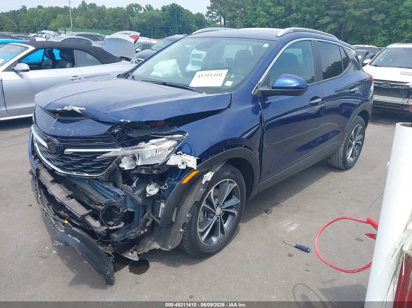 Vin: kl4mmds22pb009268, lot: 45809336, buick encore gx select fwd 20232