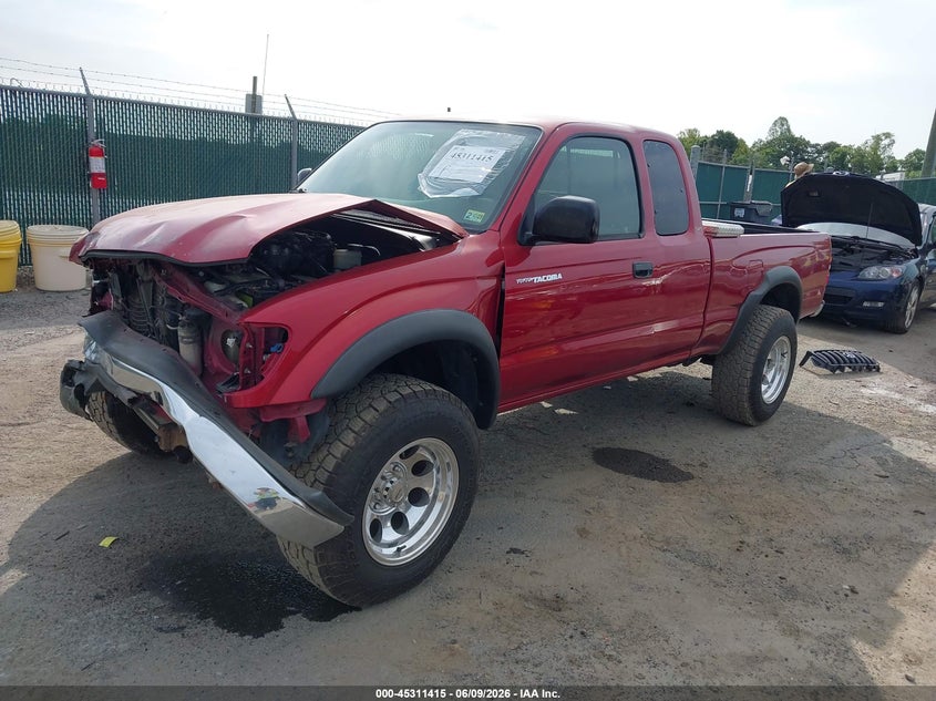 2004 Toyota Tacoma Base V6 5TEWN72N14Z445088 photo 1