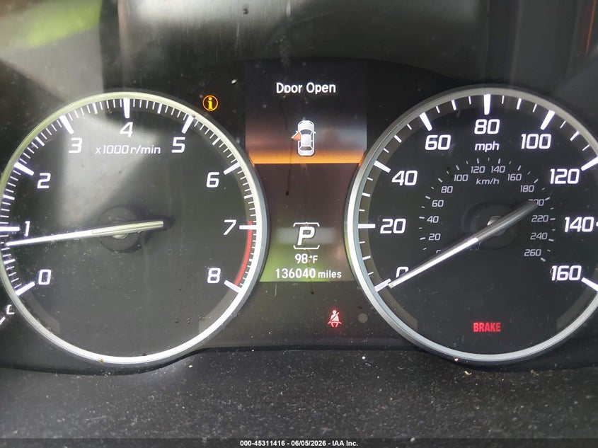 2016 ACURA ILX SEDAN 2.4L I-4 DI, DOHC, VVT, 201HP