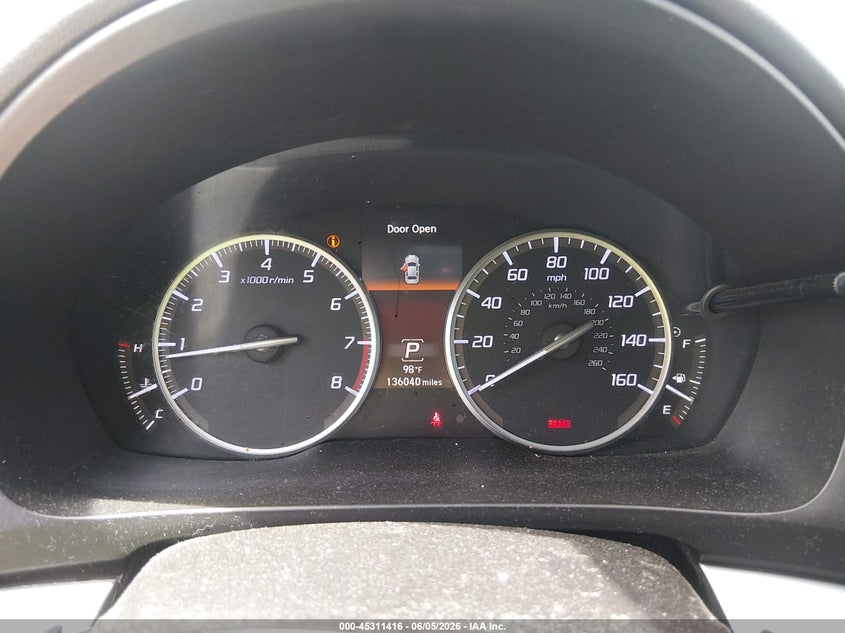 2016 ACURA ILX SEDAN 2.4L I-4 DI, DOHC, VVT, 201HP