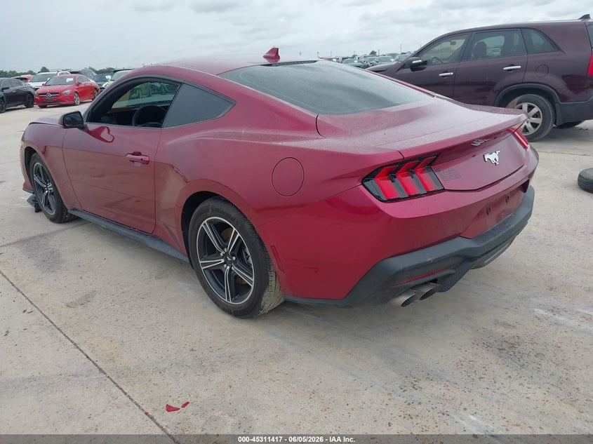 Vin: 1fa6p8th2s5101266, lot: 45809343, ford mustang ecoboost premium fastback 20253