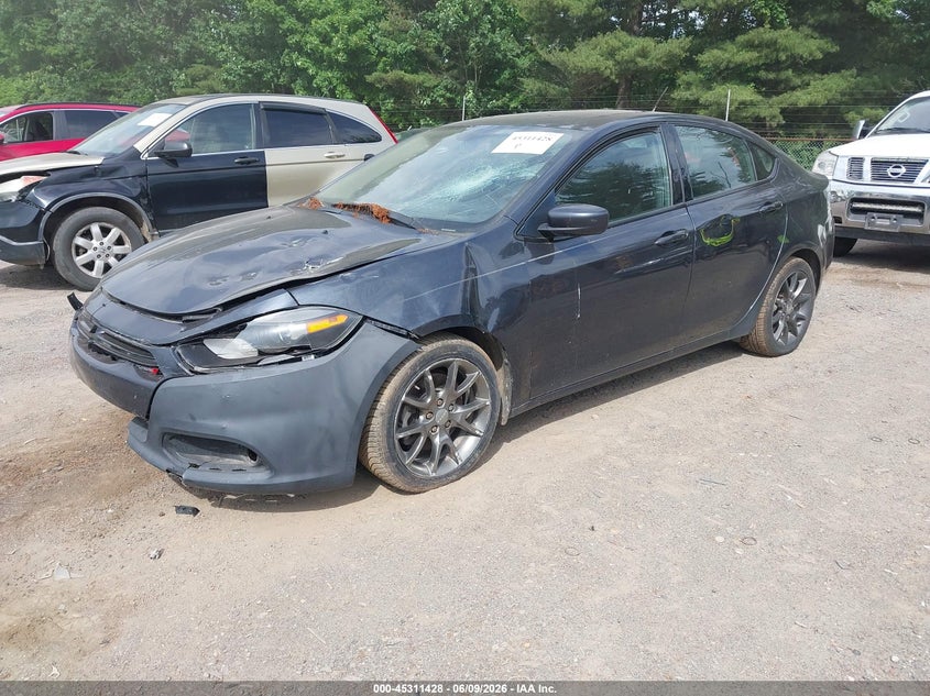 Vin: 1c3cdfbb9ed742047, lot: 45809355, dodge dart sxt 20142