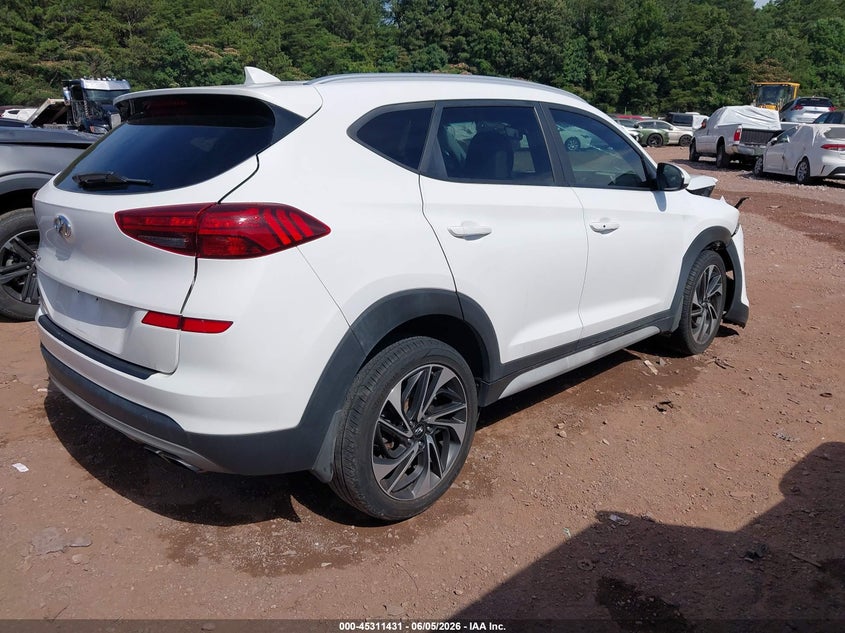 Vin: km8j33al7lu187834, lot: 45809357, hyundai tucson sport 20204
