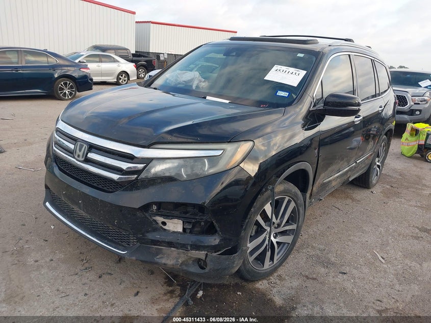 Vin: 5fnyf5h92jb021713, lot: 45809359, honda pilot touring 20182