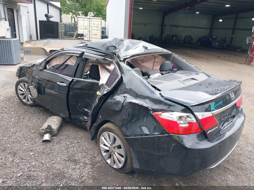 Vin: 1hgcr3f90ea016082, lot: 45809372, honda accord touring 20143