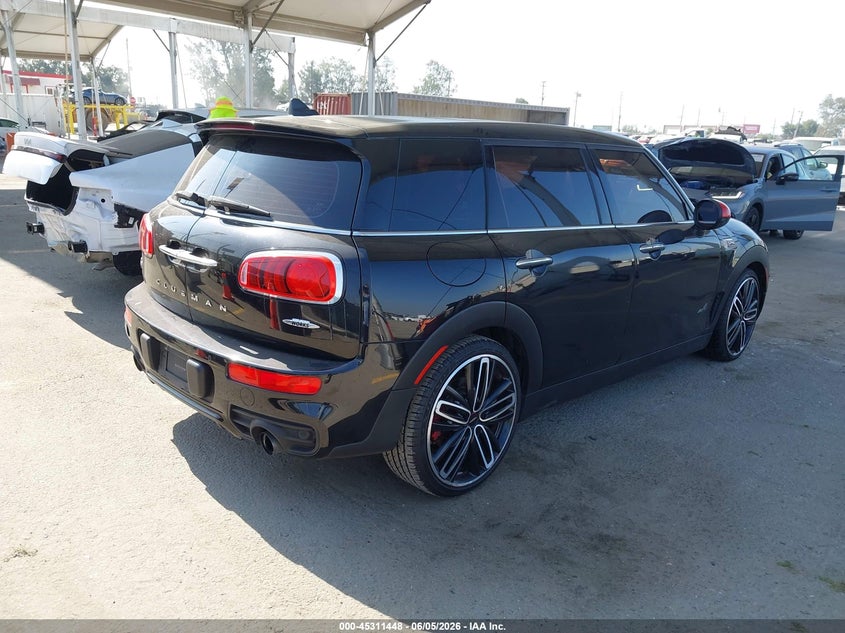 Vin: wmwlv9c50j2d66556, lot: 45809375, mini clubman john cooper works 20184