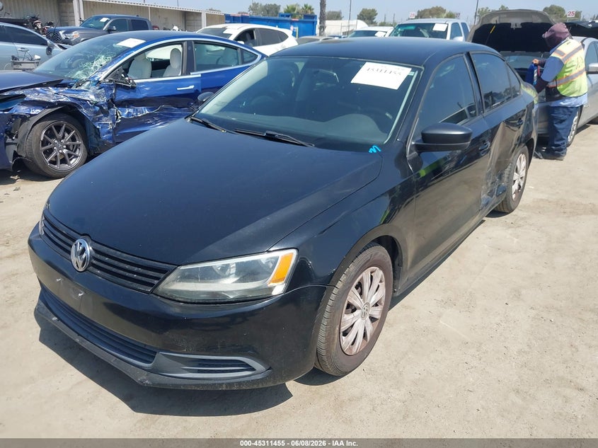 Vin: 3vw2k7aj5em383082, lot: 45809381, volkswagen jetta 2.0l s 20142