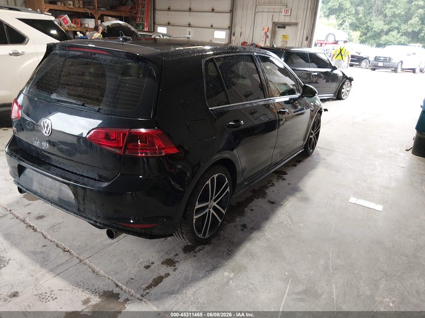 Vin: 3vw547au0hm044302, lot: 45809391, volkswagen golf gti autobahn 4-door/s 4-door/se 4-door/sport 4-door 20174