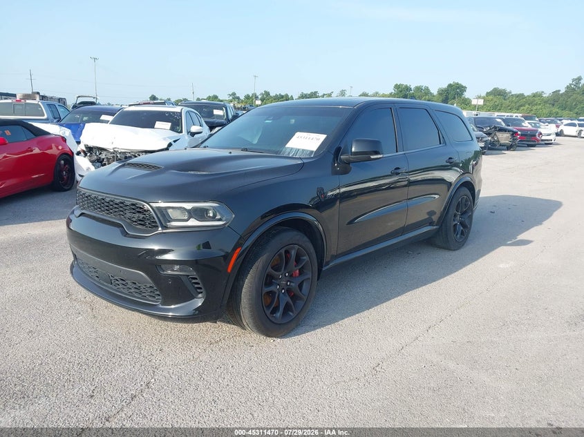 Vin: 1c4sdjgj8mc878135, lot: 45809396, dodge durango srt 392 awd 20212