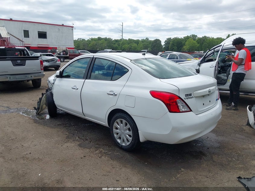 Vin: 3n1cn7ap8cl889207, lot: 45809407, nissan versa 1.6 sv 20123