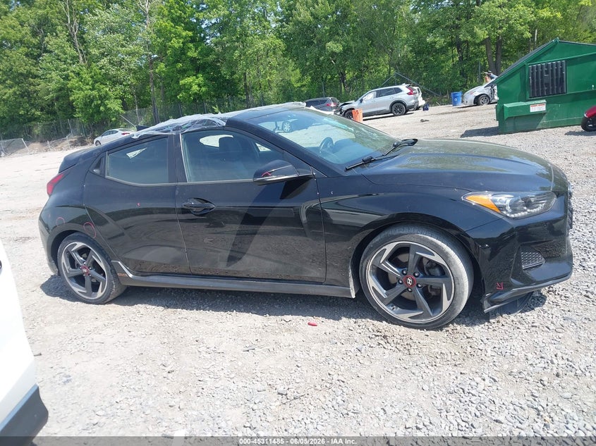 2019 Hyundai Veloster Turbo VIN: KMHTH6AB5KU013875 Lot: 45311485