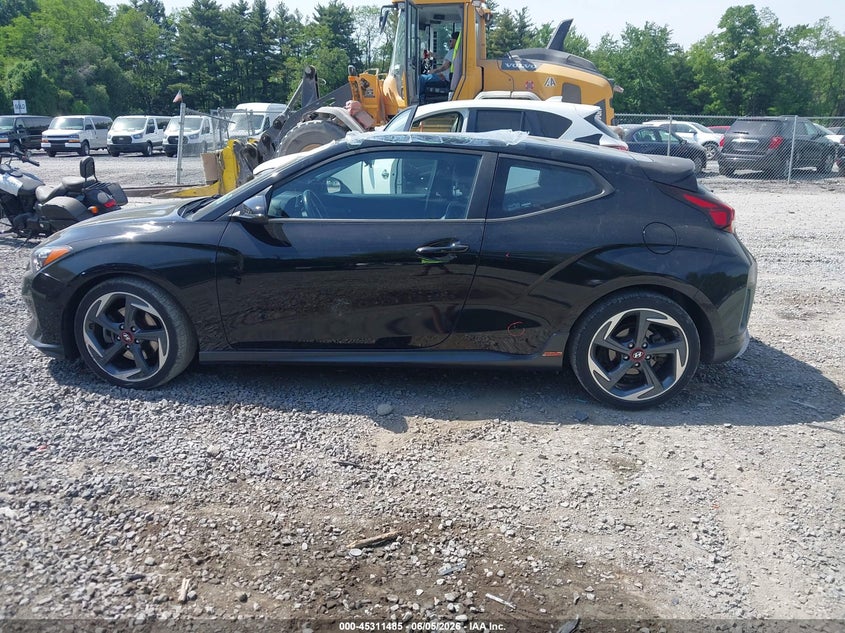 2019 Hyundai Veloster Turbo VIN: KMHTH6AB5KU013875 Lot: 45311485