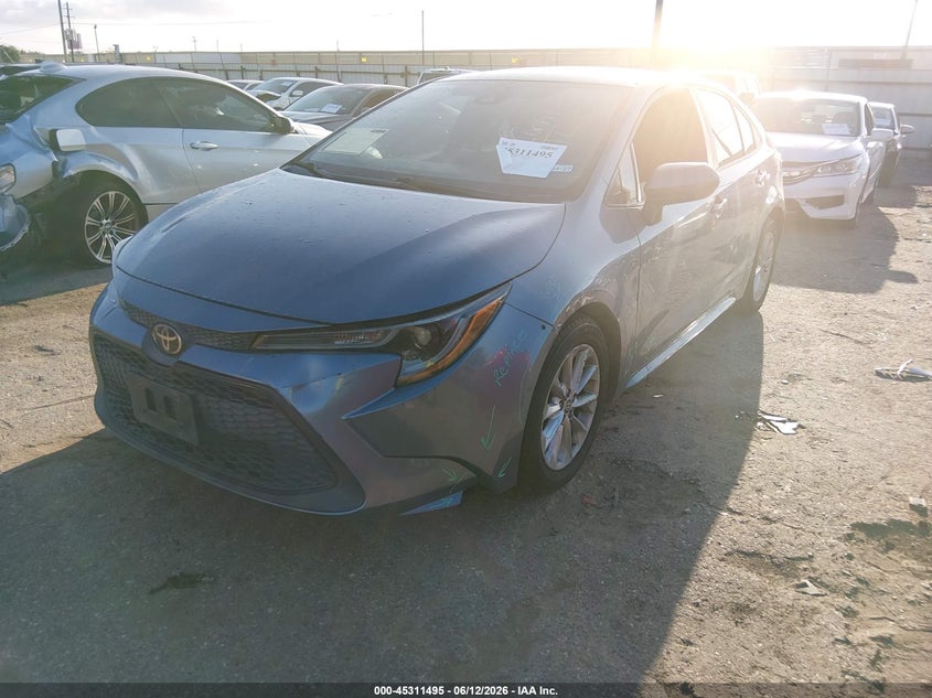 2020 TOYOTA COROLLA auction photo 2