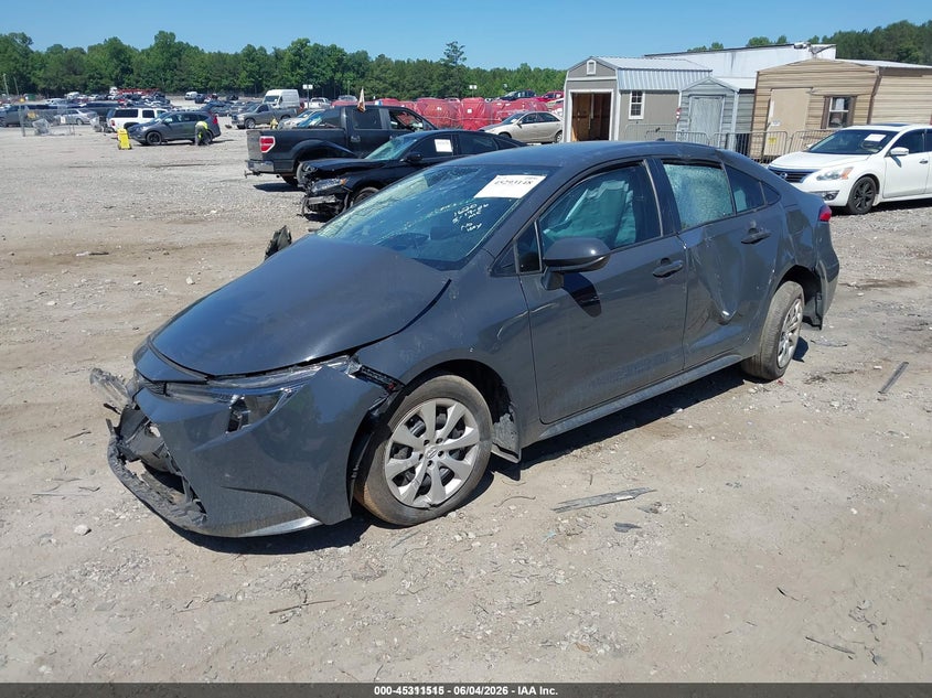 Vin: 5yfb4mde1sp320009, lot: 45809441, toyota corolla le 20252
