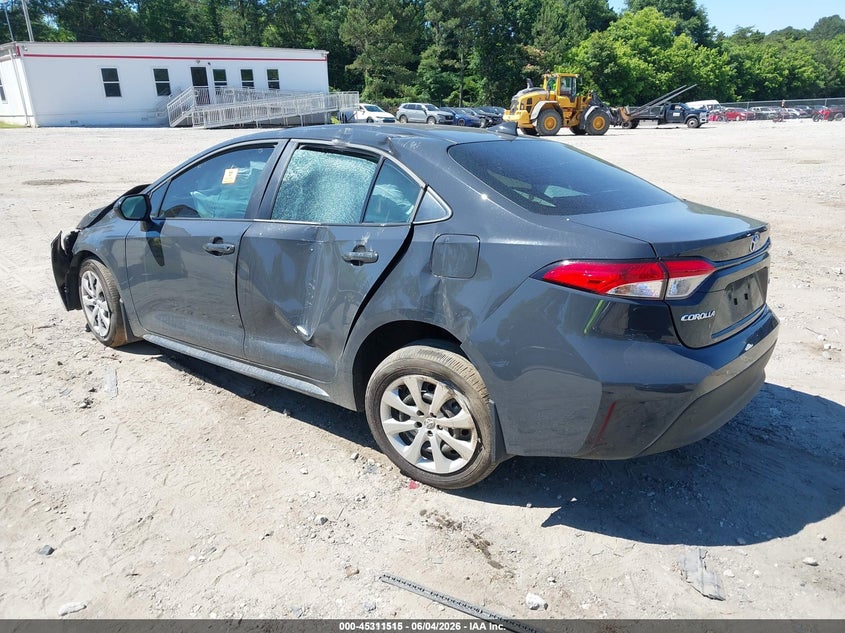 Vin: 5yfb4mde1sp320009, lot: 45809441, toyota corolla le 20253