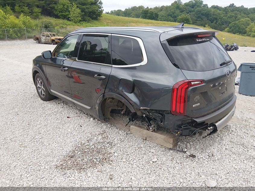 Vin: 5xyp3dhc3lg003386, lot: 45809454, kia telluride ex 20203