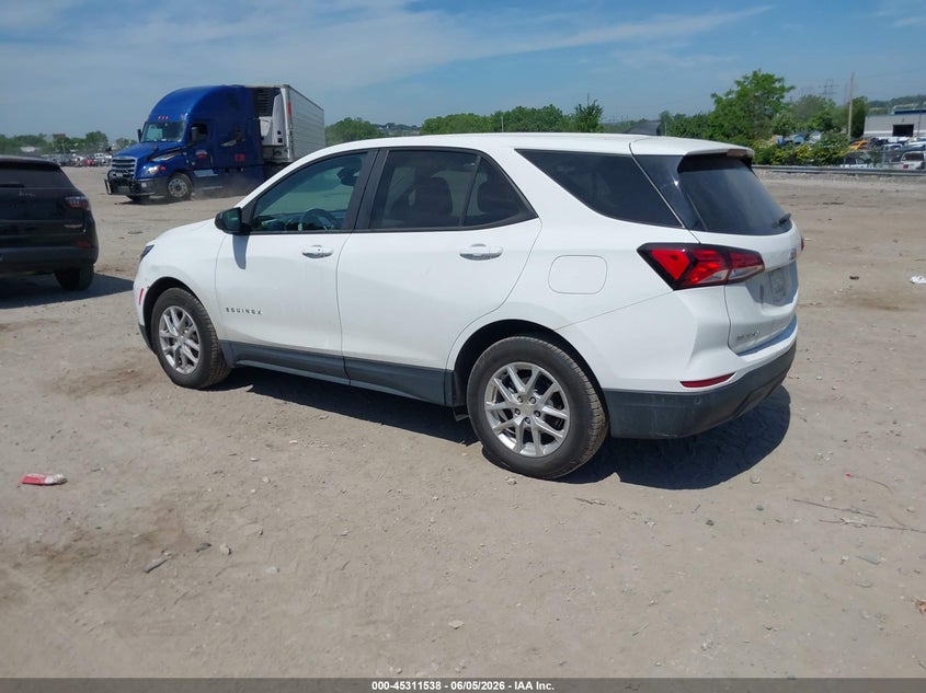 Vin: 3gnaxhev3ns176812, lot: 45809464, chevrolet equinox fwd ls 20223