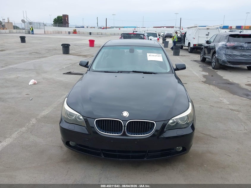 2004 BMW 530I VIN: WBANA735X4B807359 Lot: 45311543