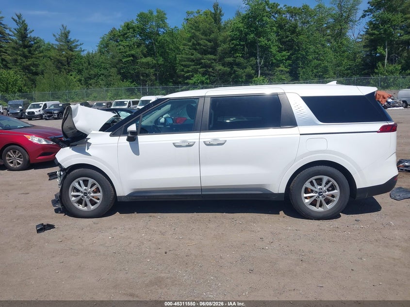 2022 Kia Carnival Mpv Lx Seat Package VIN: KNDNB4H30N6131925 Lot: 45311550