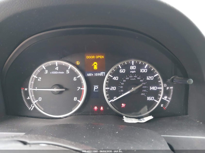 2015 Acura Rdx VIN: 5J8TB4H5XFL014432 Lot: 45311560