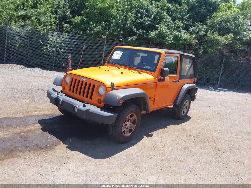 2012 Jeep Wrangler Sport 1C4AJWAG7CL193069 photo 1