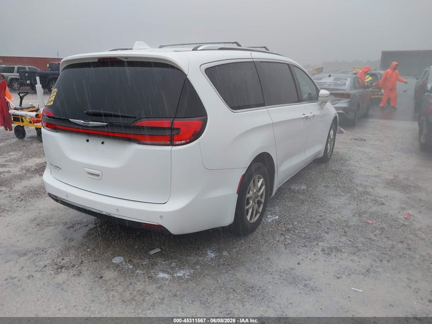 Vin: 2c4rc1bg5mr552880, lot: 45809493, chrysler pacifica touring l 20214