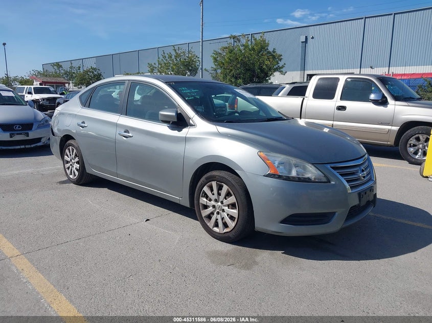 Vin: 3n1ab7ap1dl699959, lot: 45809511, nissan sentra sv 2013 img_1