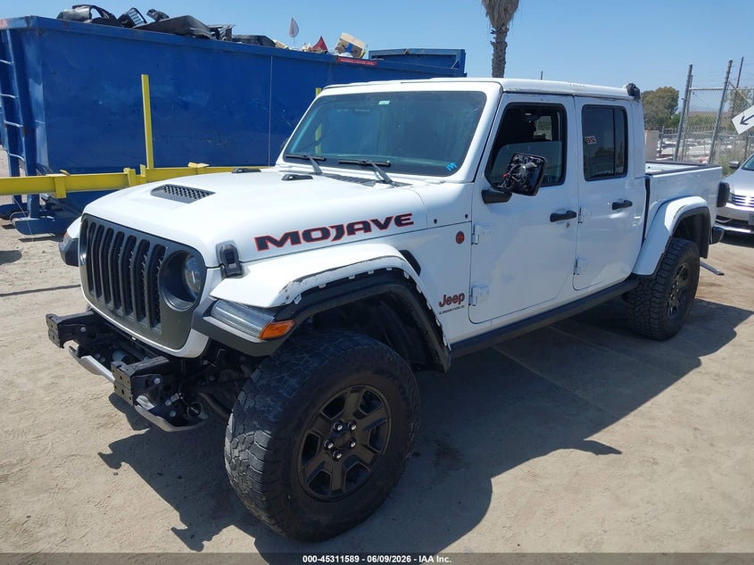 Vin: 1c6jjtegxpl590264, lot: 45809515, jeep gladiator mojave 4x4 20232