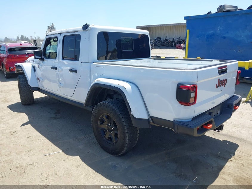Vin: 1c6jjtegxpl590264, lot: 45809515, jeep gladiator mojave 4x4 20233