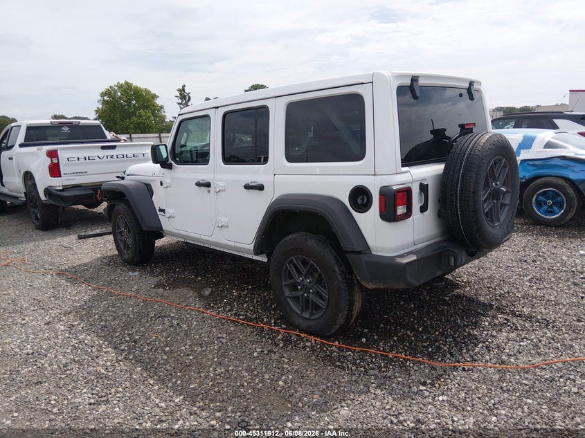 Vin: 1c4pjxdg3sw537277, lot: 45809538, jeep wrangler 4-door summit 4x4 20253