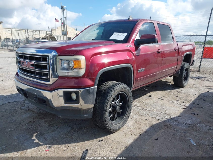 2015 Gmc Sierra 1500 Sle 3GTU2UEC6FG217658 photo 1
