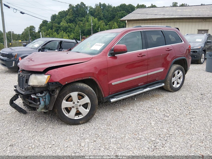 Vin: 1c4rjeag6dc517594, lot: 45809558, jeep grand cherokee laredo 20132