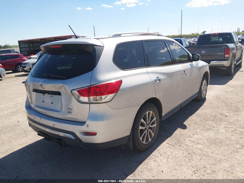 2014 Nissan Pathfinder Sv VIN: 5N1AR2MM8EC729528 Lot: 45311641