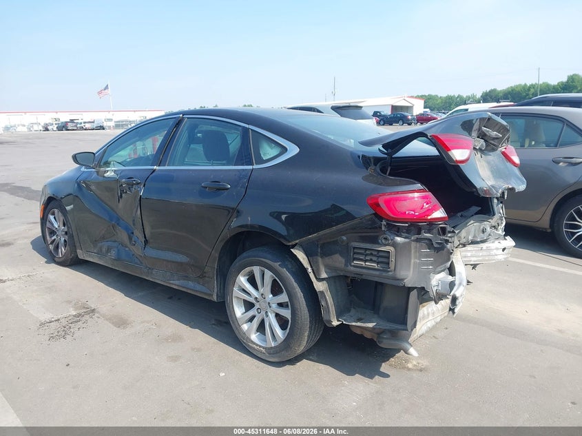 Vin: 1c3cccab7gn169441, lot: 45809574, chrysler 200 limited 20163