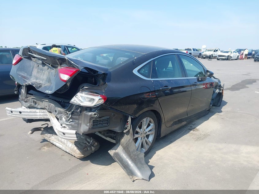 Vin: 1c3cccab7gn169441, lot: 45809574, chrysler 200 limited 20164