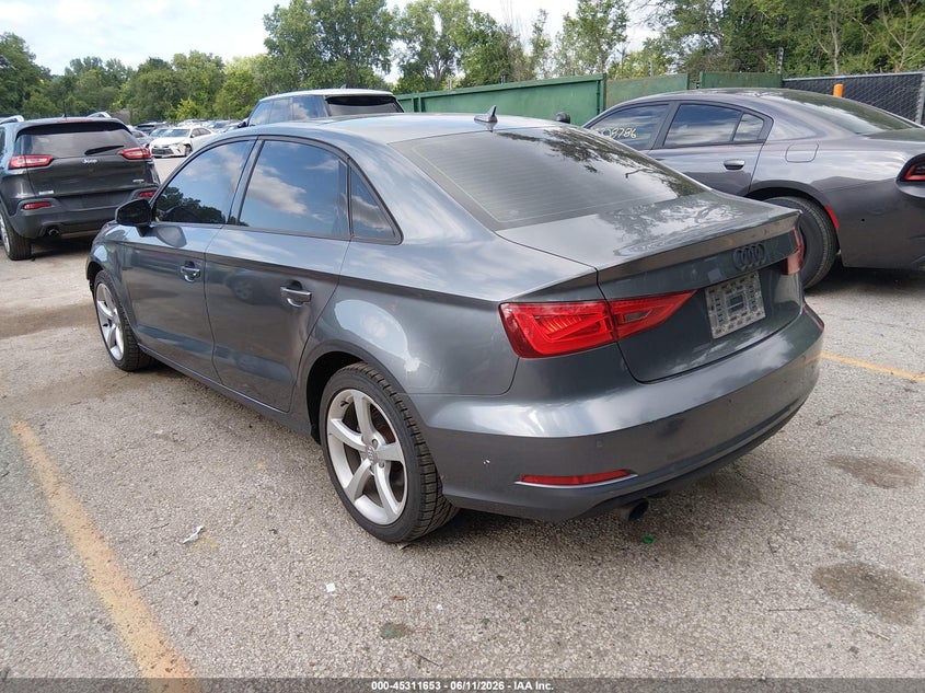 Vin: waua7gff1g1065588, lot: 45809579, audi a3 1.8t premium 20163