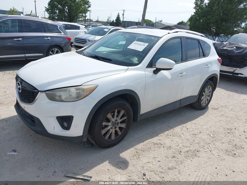 Vin: jm3ke2ce1d0148071, lot: 45809581, mazda cx-5 touring 20132