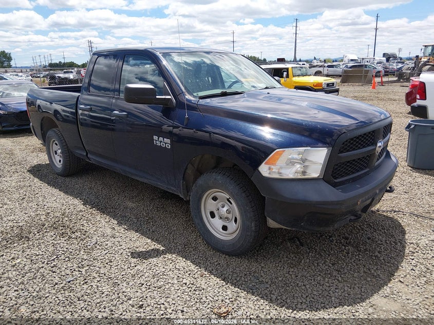 2017 Ram 1500 Tradesman 4X4 6'4 Box VIN: 1C6RR7FG4HS616561 Lot: 45311672