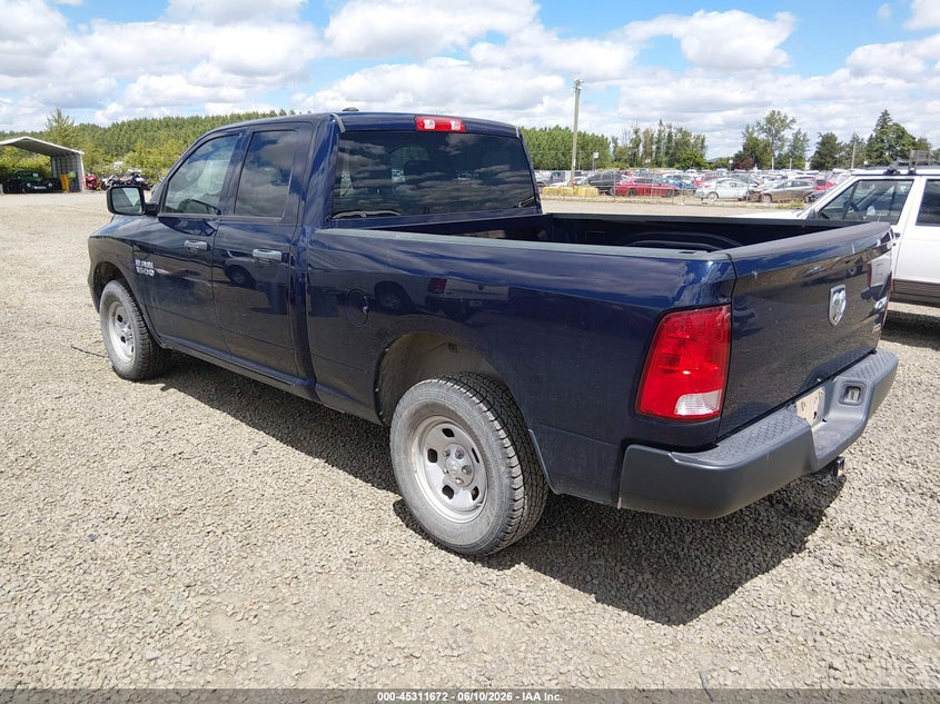 2017 Ram 1500 Tradesman 4X4 6'4 Box VIN: 1C6RR7FG4HS616561 Lot: 45311672