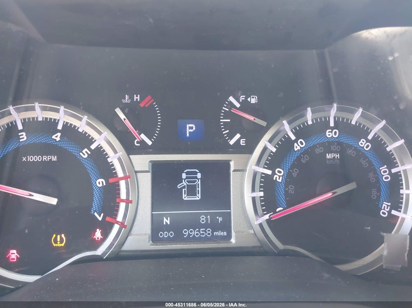 2018 Toyota 4Runner Sr5 VIN: JTEBU5JR6J5519013 Lot: 45311686
