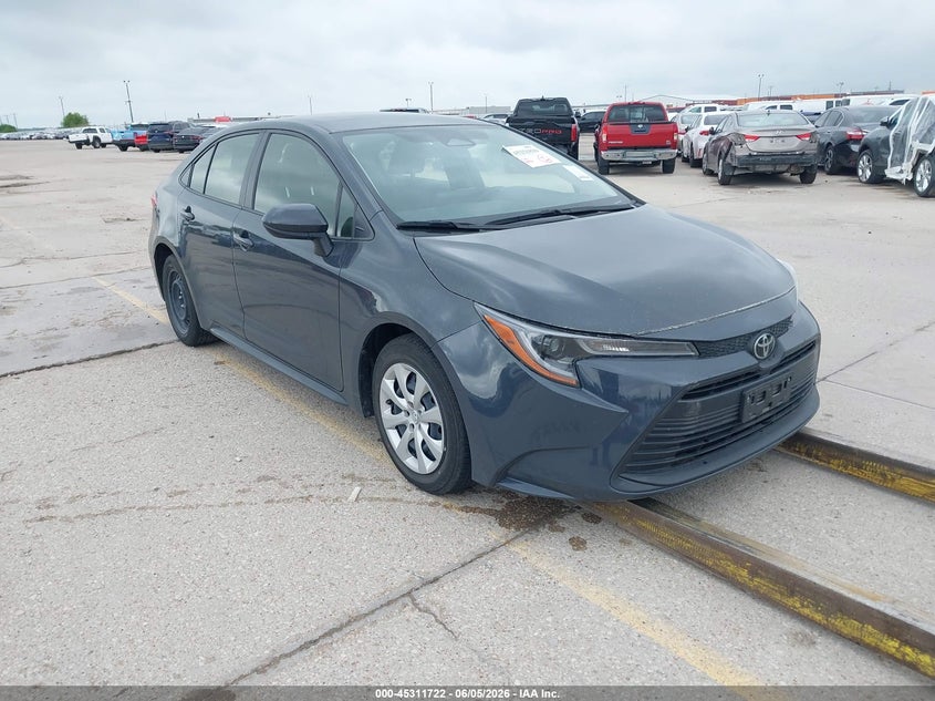 Vin: jtdb4mee8p3010017, lot: 45809648, toyota corolla le 2023 img_1