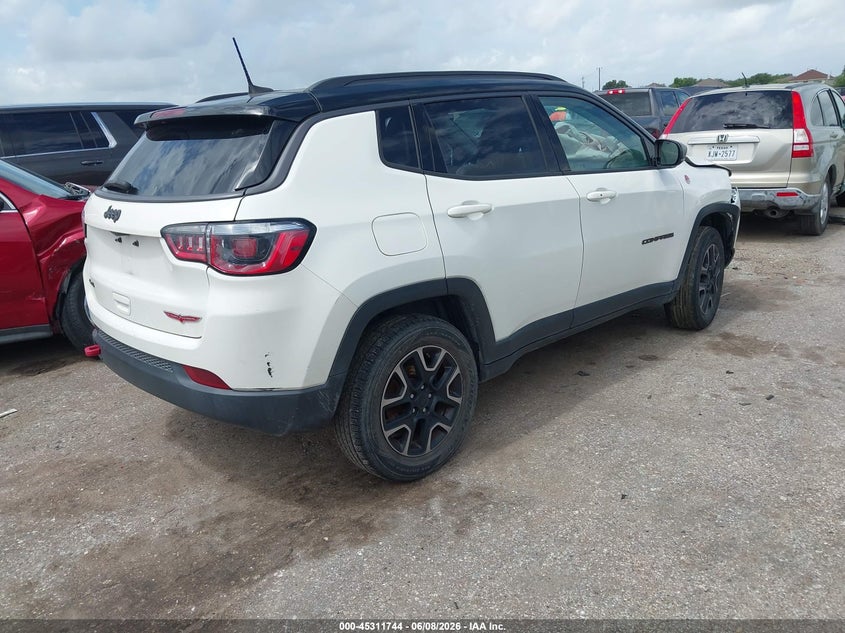 Vin: 3c4njddb2kt765495, lot: 45809670, jeep compass trailhawk 4x4 20194