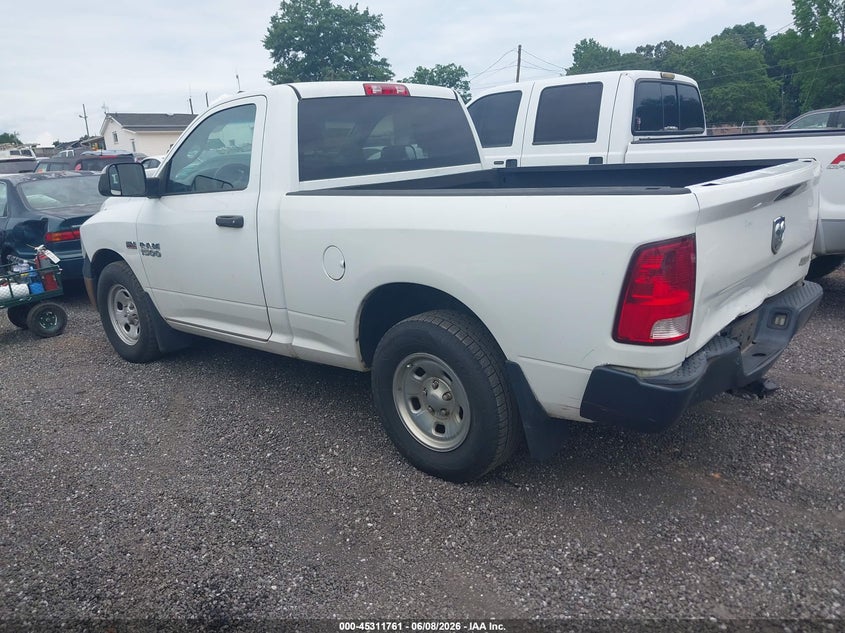 Vin: 3c6jr6atxeg245016, lot: 45809687, ram 1500 tradesman 20143
