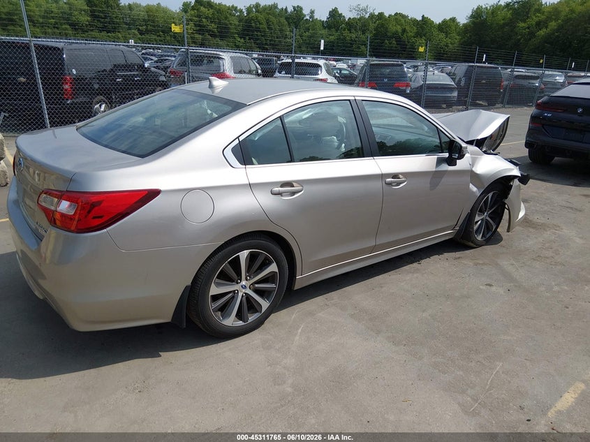 Vin: 4s3bnan62h3008592, lot: 45809691, subaru legacy 2.5i limited 20174